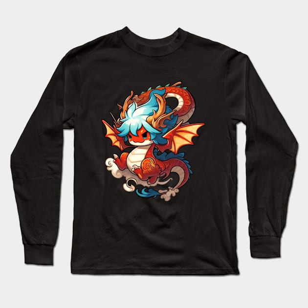 Year of the Dragon 03 Long Sleeve T-Shirt by Marvin